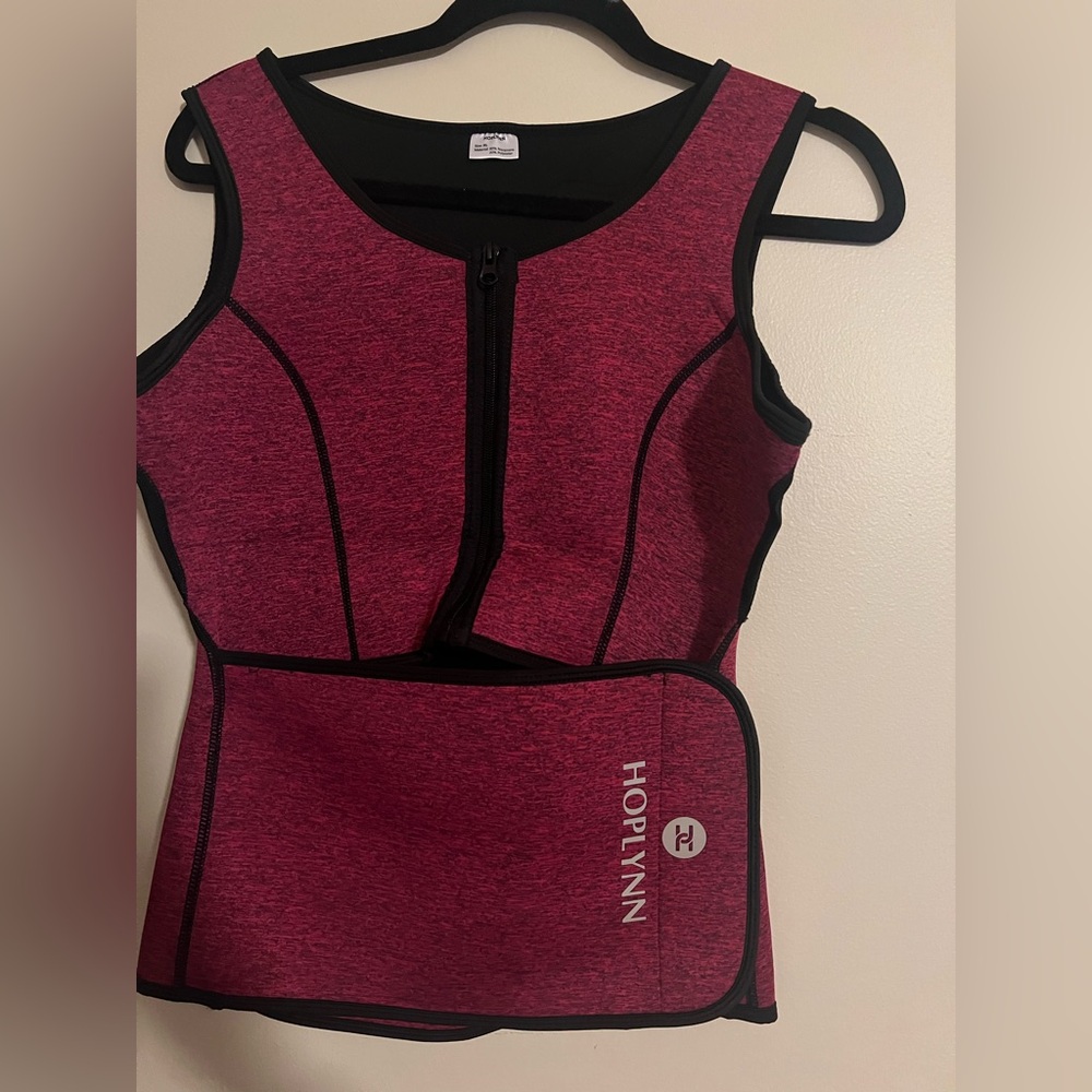 HOPLYNN Sweat Vest for Women Sauna Waist Trainer Workout Vest XL Never worn